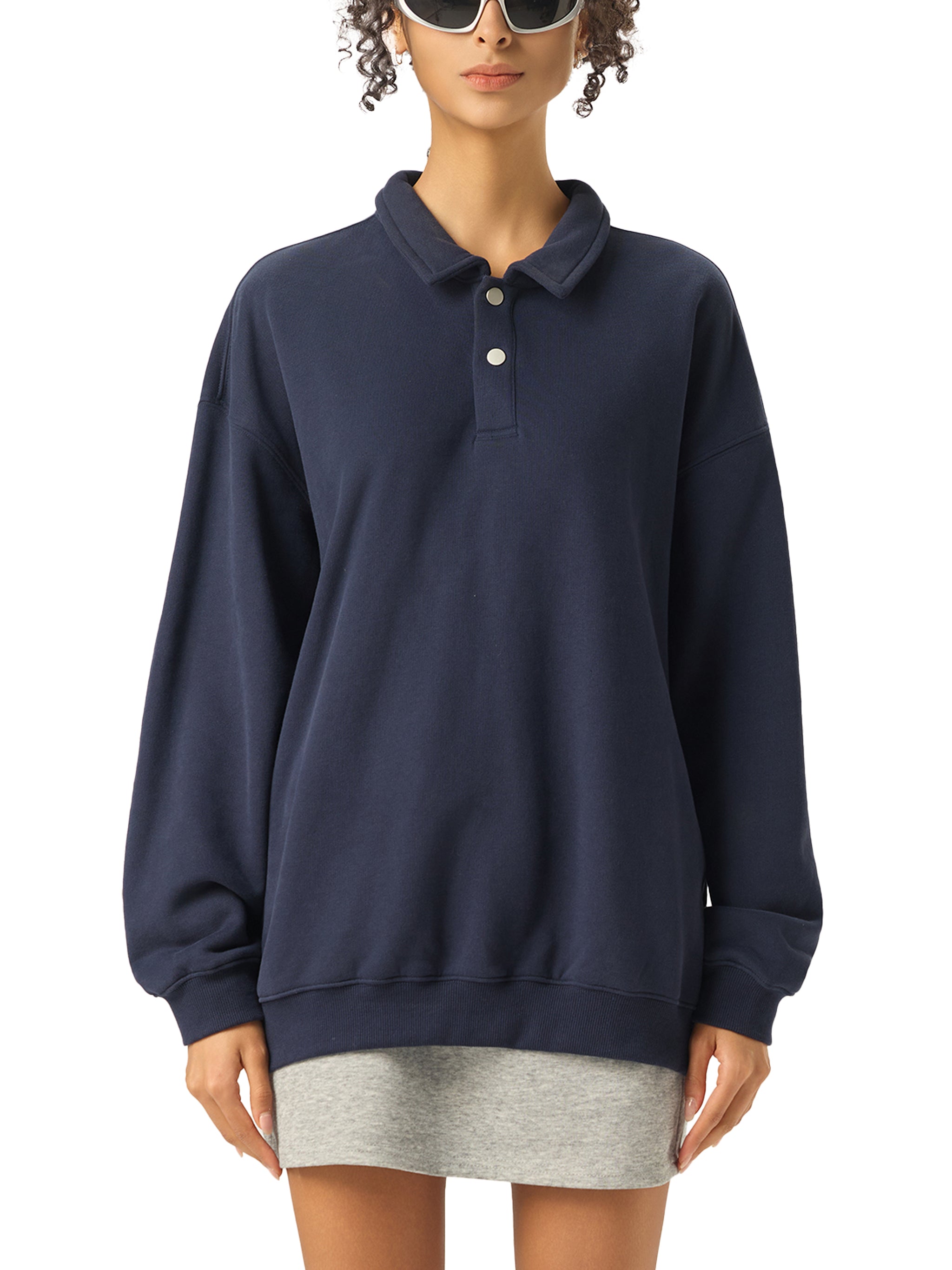 Collar Sweatshirt