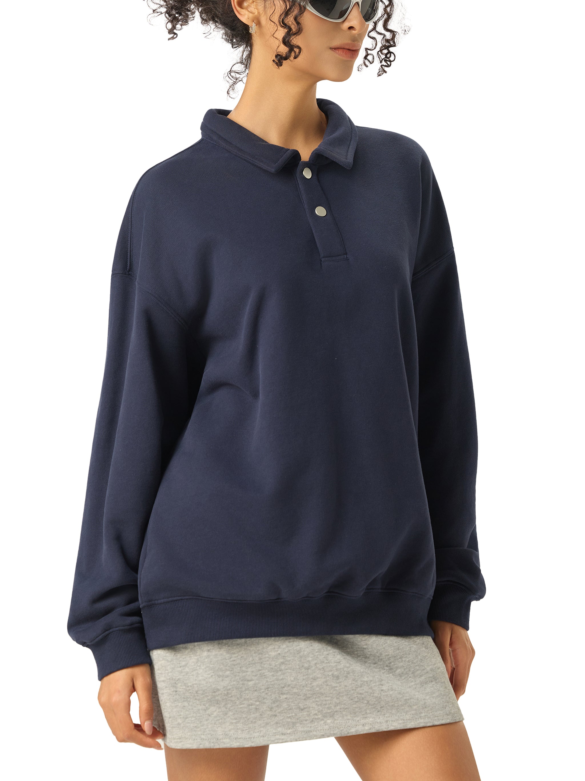 Collar Sweatshirt